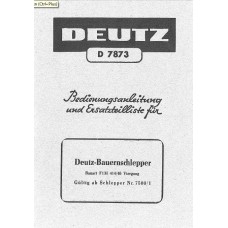 Deutz F1M414 / 46 Parts Manual